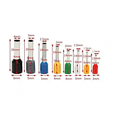 Набір Кабельних Гільзових Наконечників 400 штук Обтискних наконечників для дротів у кейсі 8 розмірів, фото 2