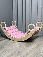 Дитячі ліжечка качалки балансири з матрасиком