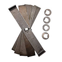 Набір ножів із шайбами для зернодробілки Елікор-1, сисп-3, сип-5