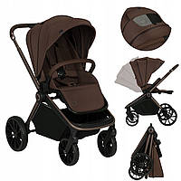 Універсальна коляска 2 в 1 Lionelo MIKA PLUS 2IN1 MOCHA MOUSSE