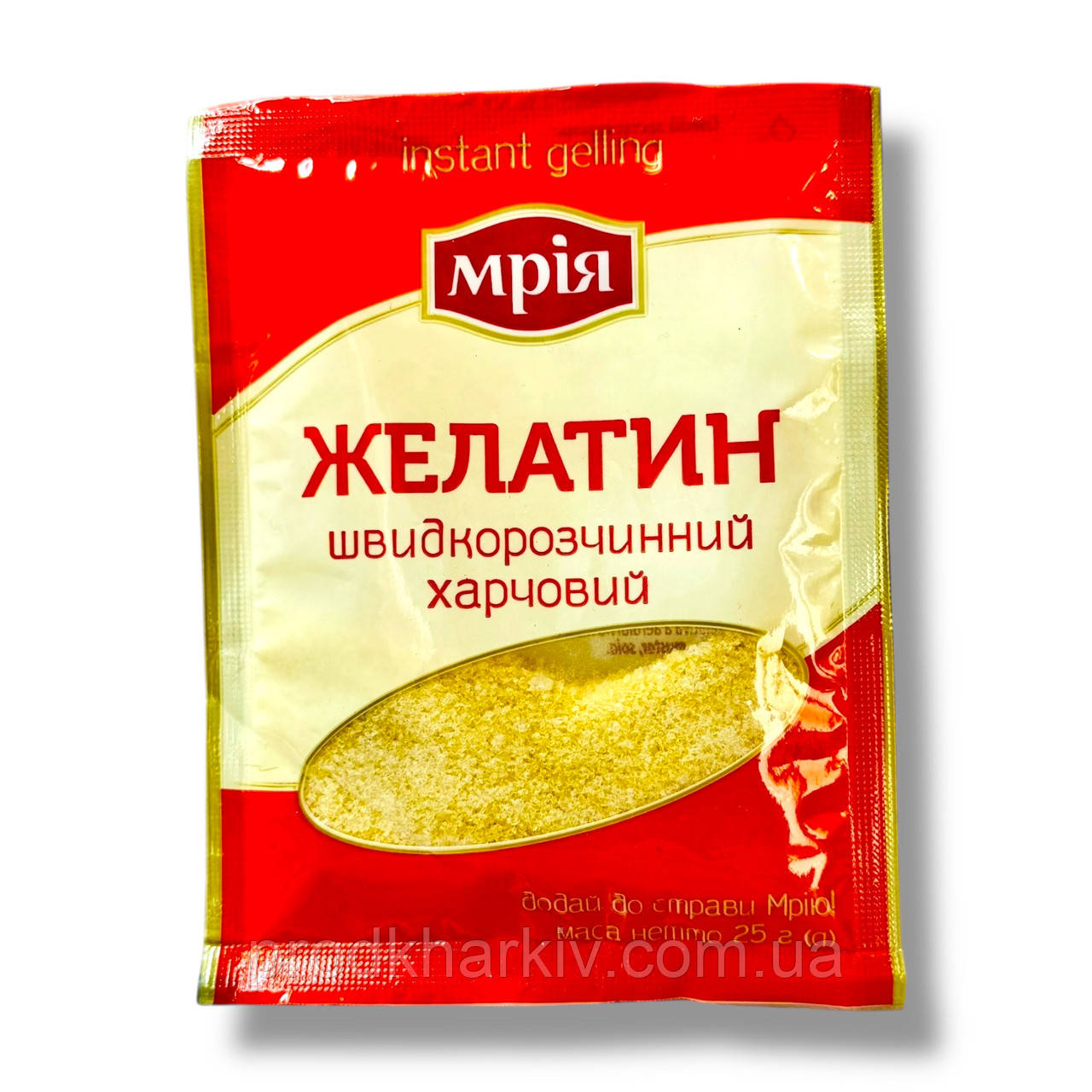 Желатин Швидкорозчинний харчовий 25 грамів Мрія
