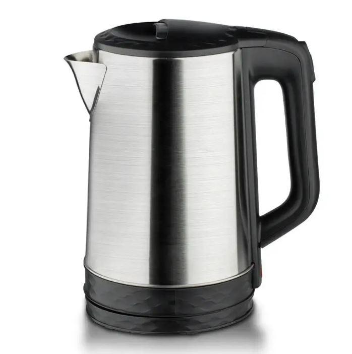 Електрочайник 2.3 л 1800 Вт Hoffmans HM-1919 Чайник з нержавіючої сталі Дисковий чайник для дому