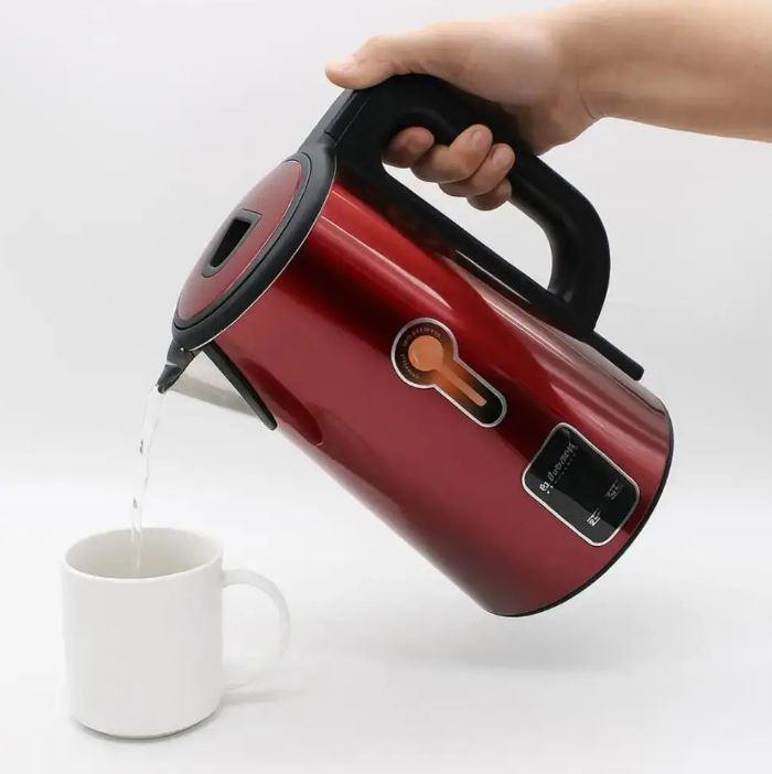 Електрочайник 2,5 л Hoffmans HM-2538 Сталевий корпус, швидке нагрівання 1800 Вт