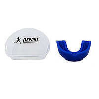 Боксерская капа для бокса (единоборств, карате) одночелюстная OSPORT (MS 2115) Синий