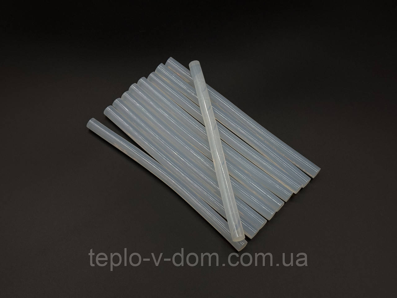 Силіконовий клей для пістолета 11мм 18см для ремонту предметів, взуття, декоративних робіт