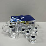 Набір стопок 15 мл 6 шт з кувшином 137 мл 2860 / LXJ400+LXY1510-7, фото 4