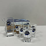 Набір стопок 15 мл 6 шт з кувшином 100 мл 2861 / LХJ400-1+LXY1512-7, фото 4