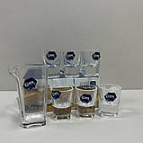 Набір стопок 15 мл 6 шт з кувшином 100 мл 2861 / LХJ400-1+LXY1512-7, фото 6