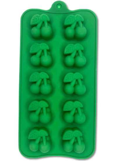 Форма силікон для цукерок 1/10 Вишня, фото 1