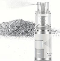 Харчовий блиск гліттер з розпилювачем Сріблястий 5 гр кандурін