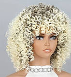 Перука кучерява афроперука термо блонд омбре (KD-Oblond), фото 2