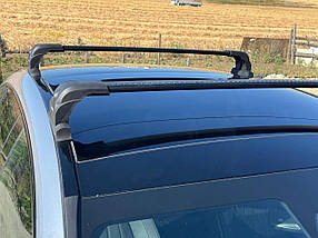 Багажник (поперечини) в штатні місця Ecem V3 (2 шт) Чорний для мерседес EQE