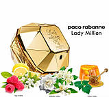 Жіноча парфумована вода Paco Rabanne Lady Million Парфуми жіночі 100 мл, фото 3