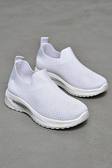 Кросівки дитячі текстильні білого кольору 206145M