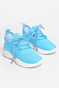 Кросівки дитячі текстильні блакитного кольору 206152M