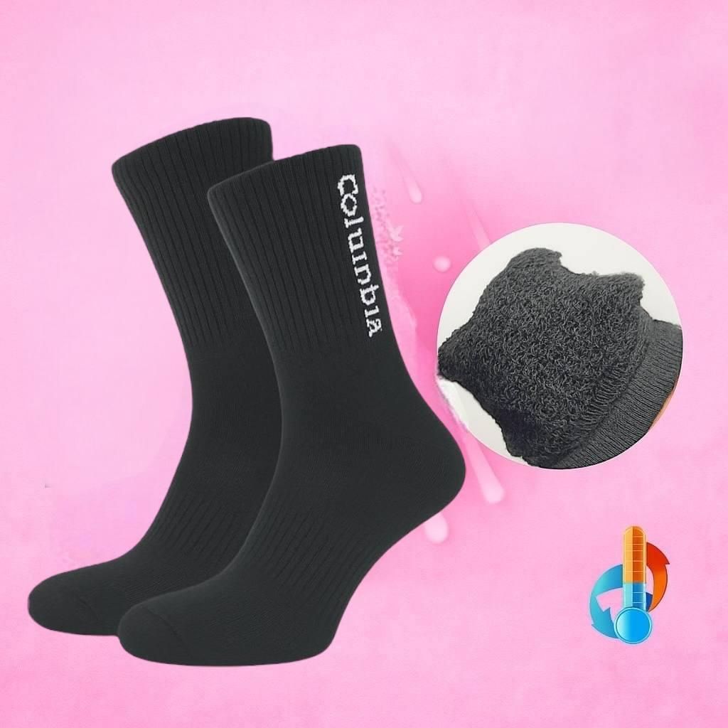 Жіночі термоноски чорні 35-40, теплі зимові термошкарпетки для спорту і щоденного носіння, фото 1