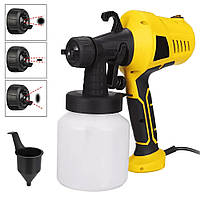 Краскопульт електричний 800мл, 500Вт, 3 режими розпилення, Electric Paint Sprayer / Фарборозпилювач ручний
