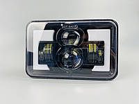 Фара LED прямокутна 95W ближній + дальній + повороти + габарит