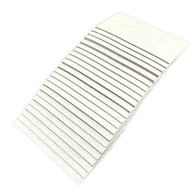 Магнітний вініл з клейовим шаром Bambi MVK30х60 розмір 30х60 мм 0,7 мм, Toyman