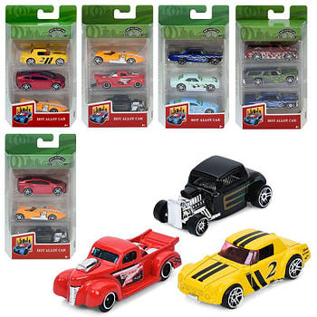 Ігровий набір машинок 3шт 8803DE G-Rich