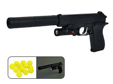 Пістолет пластикові кулі 30см K2119-B ТМ METR