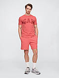 Футболка чоловіча GAP з логотипом 1159844312 (Червоний XL), фото 3