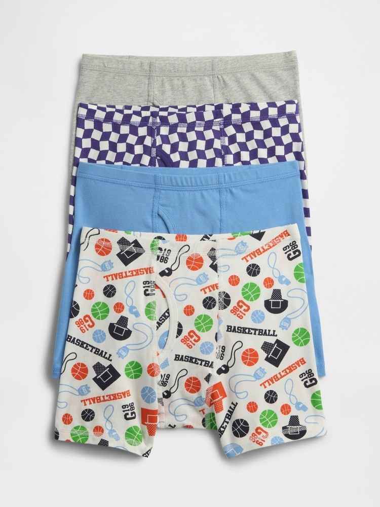 Набір дитячих трусиків-боксерів Gap 1159844330 (Різні кольори M), фото 1