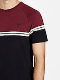 Чоловічі футболки Guess з логотипом 1159844343 (Бордовий XXL), фото 3