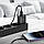 Мережевий зарядний пристрій HOCO C141A Smart dual-port charger set(iP) Black, фото 5