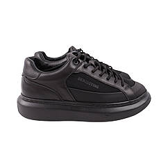 Кеди чоловічі Berisstini чорні натуральна шкіра, 40