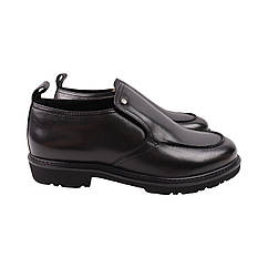 Туфлі чоловічі Cosottinni чорні натуральна шкіра, 44