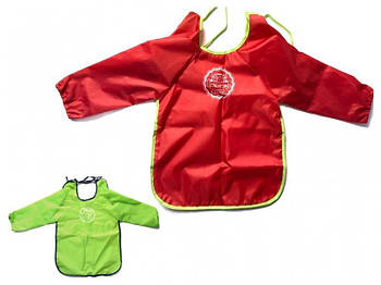 Дитячий Фартух із рукавами, кольоровий, з малюнком для творчості ТЕ12416 G-Rich