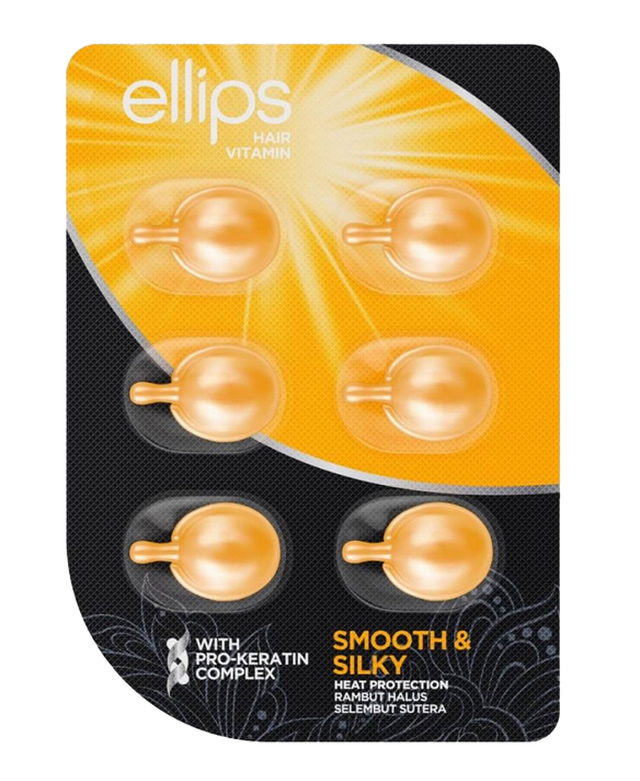 Капсули для волосся "Бездоганний шовк з про-кератиновим комплексом" (6 шт по 1мл), фото 1