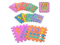 Килимок мозаїка 30 * 30 см 10 шт. EVA цифрі M 0375 ТМMETR