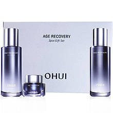 Міні набір косметичних засобів з колагеном, екстрактами маточного молочка та ікри O HUI Age Recovery 47 ml