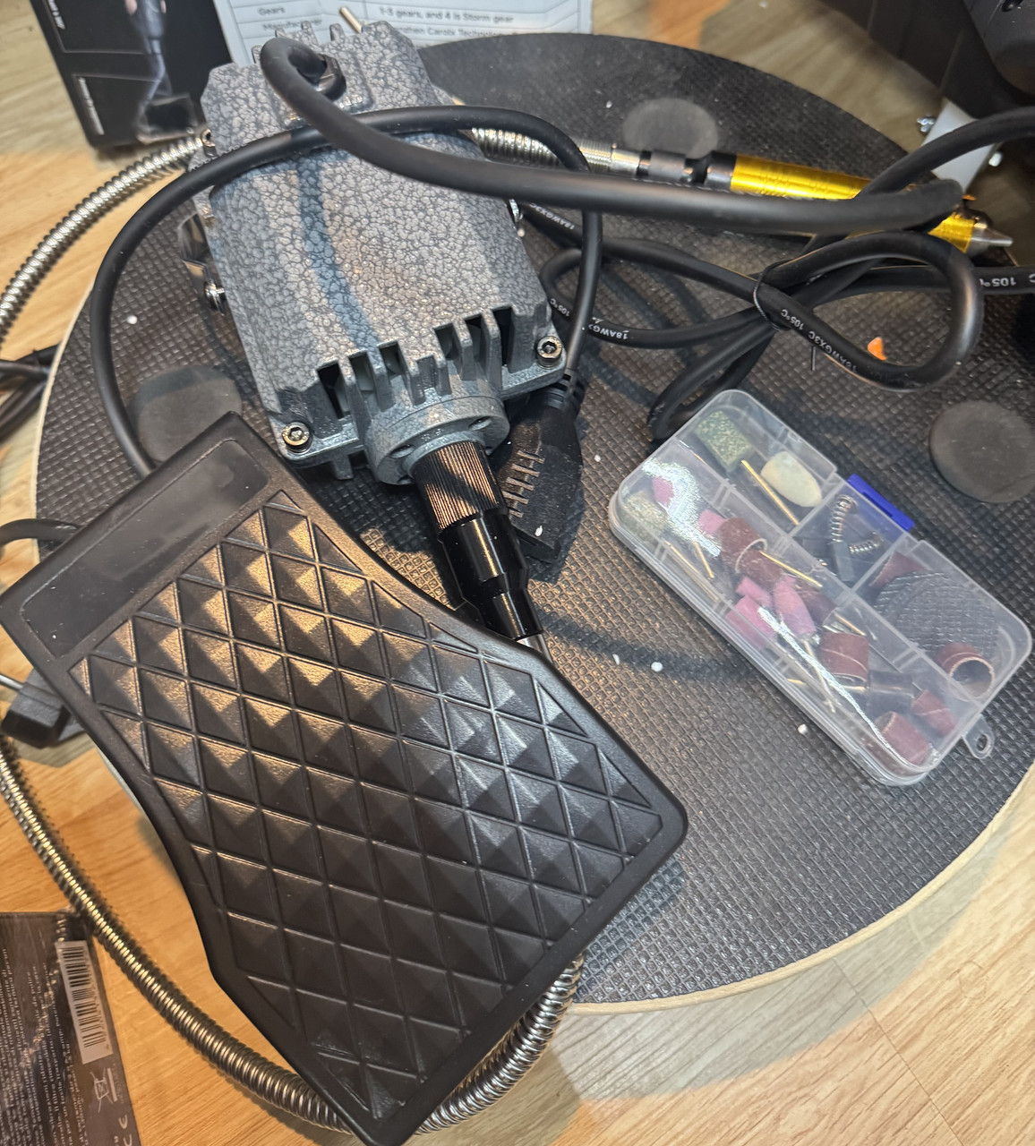 Підвісна Бормашина Гравер з гнучким валом AMAZON, фото 1