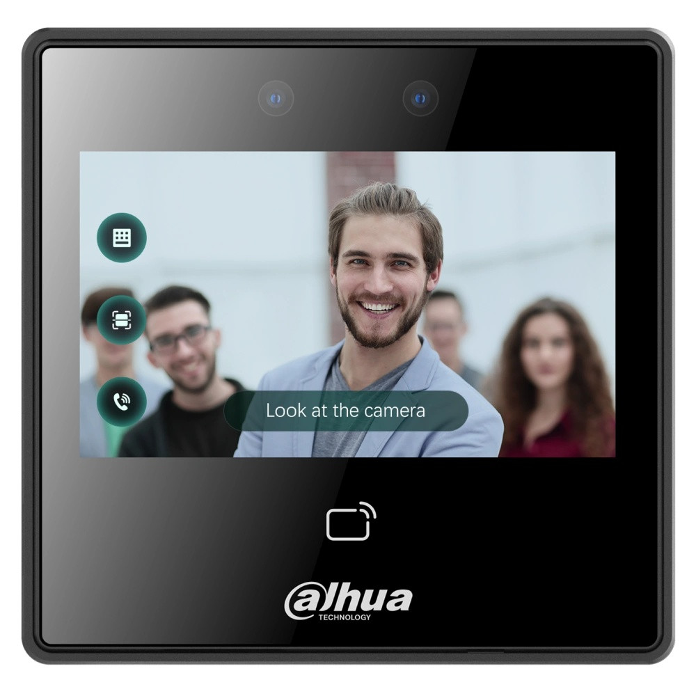 Термінал розпізнавання обличчя Dahua DHI-ASI3213A-W {99-0-piho}, фото 1