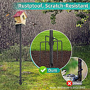 Підставка для шпаківні довжиною 180 см  для використання на вулиці, фото 2