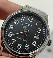 Чоловічий годинник CIVO 8348 аналоговий кварцовий годинник BLACK, фото 3