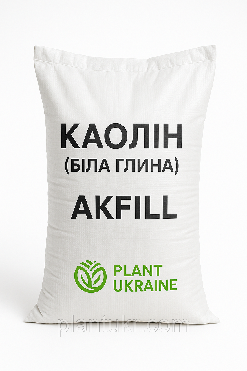 Каолін (біла глина) AKFill | Al₂Si₂O₅(OH)₄ | CAS 1332-58-7