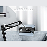 Металевий телескопічний настільний тримач IP-9 для планшета і телефону 7–10", фото 5