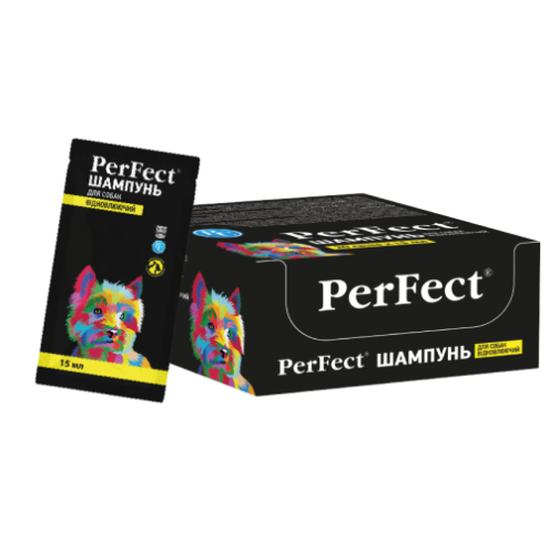 Шампунь для собак відновлюючий ТМ "PerFect" 15 мл №40, фото 1
