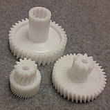Шестерні для м'ясорубки Philips Viva Collection HR2726 HR2728 HR2526 HR2727 HR2729 HR2721 HR2722 HR2723 3шт комплект, фото 4