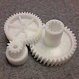 Шестерні для м'ясорубки Philips Viva Collection HR2726 HR2728 HR2526 HR2727 HR2729 HR2721 HR2722 HR2723 3шт комплект, фото 6
