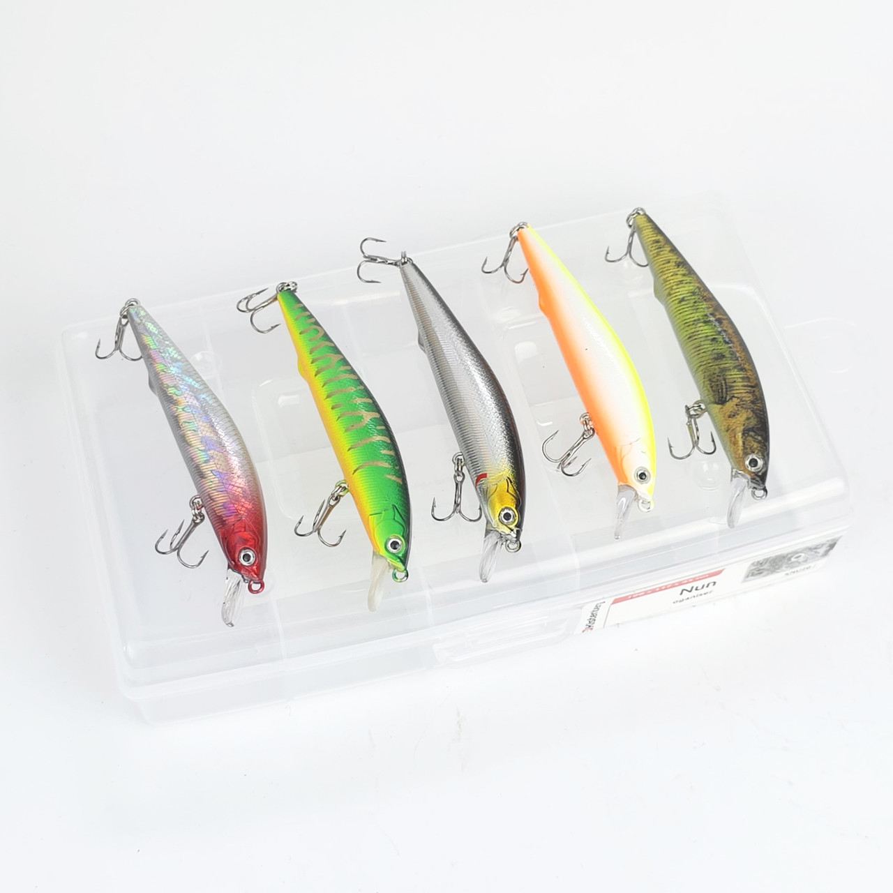 Набір воблерів приманок на щуку Euro Minnow 100 10г 5шт, фото 1