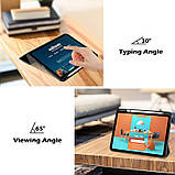 Чохол Clear Acrylic для iPad 11 (2025) / iPad 10 (2022) 10.9" Y-Type з місцем для стілусу чорний, фото 4