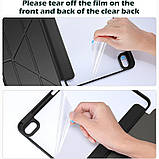 Чохол Clear Acrylic для iPad 11 (2025) / iPad 10 (2022) 10.9" Y-Type з місцем для стілусу чорний, фото 5