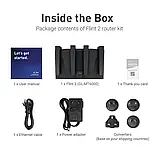 Домашній та офісний маршрутизатор GL.iNet Flint 2 (GL-MT6000), технологія Wi-Fi 6 з 8 потоками, OpenWrt, фото 2