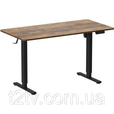 Комп'ютерний стіл OfficePro ODE1670DW Dark Wood/Black (ODE1670DW), фото 1