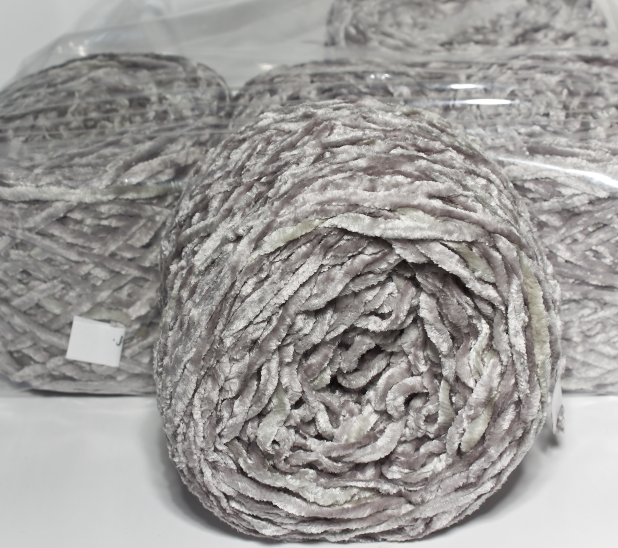 Велюр сірий меланж (260грам), фото 1